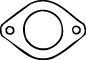 FONOS 81040 Gasket, exhaust pipe